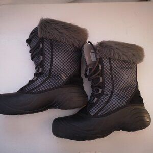 Columbia Techlite Ladies Waterproof Grey Winter Boots